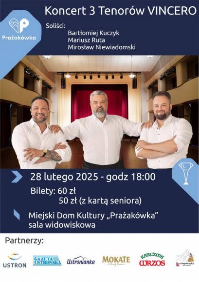 Koncert Trzech Tenorów Vincero